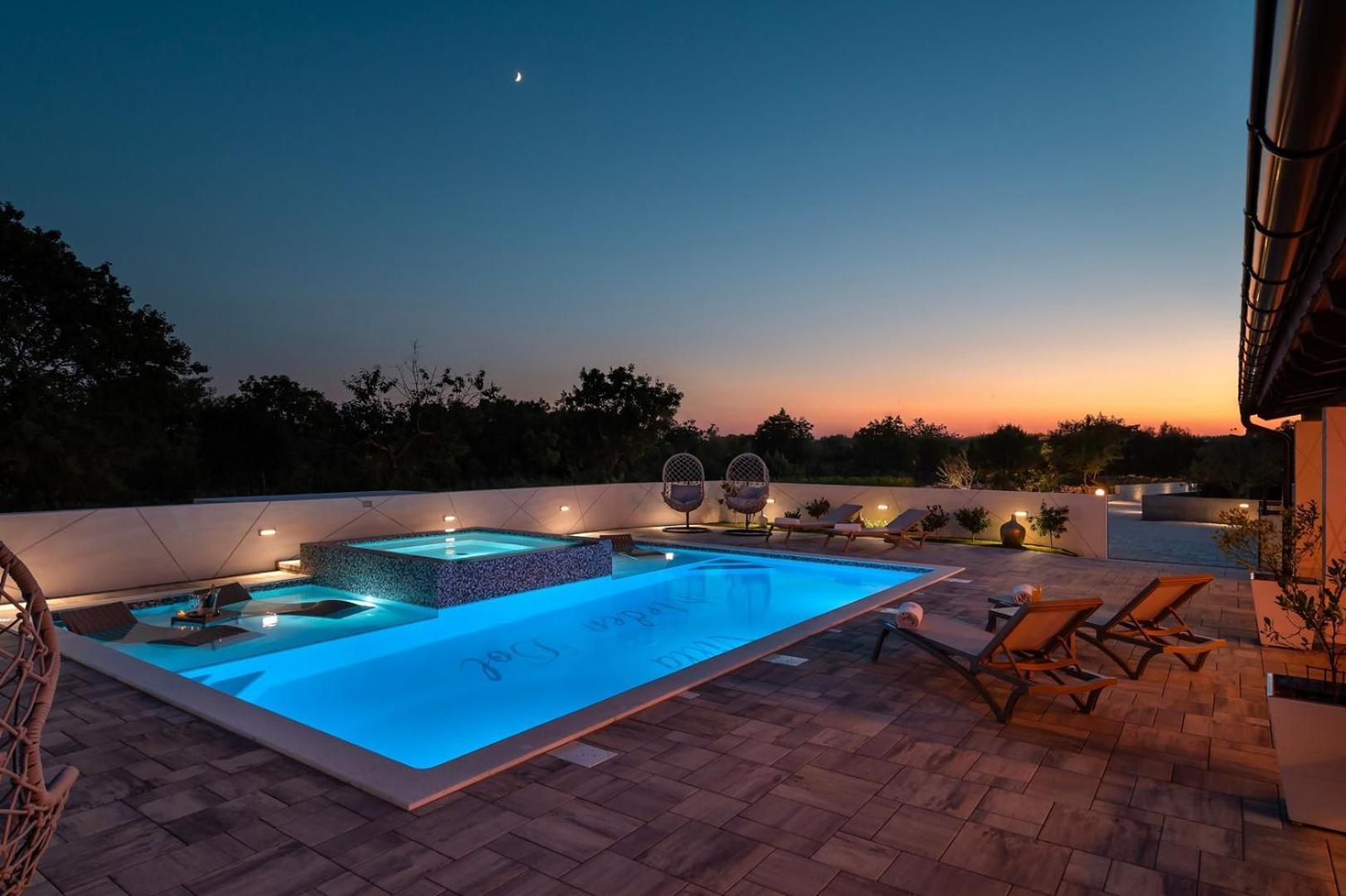 New! Luxury Villa Meden Dol With Heated Pool, Hot-Tub, 2 Saunas スクラーディン エクステリア 写真