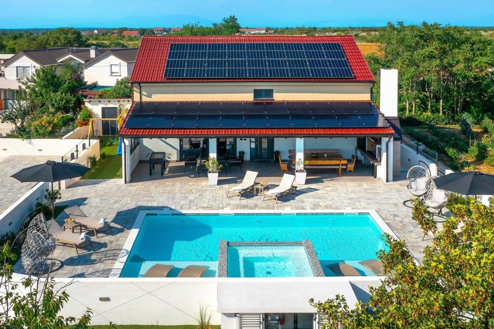 New! Luxury Villa Meden Dol With Heated Pool, Hot-Tub, 2 Saunas スクラーディン エクステリア 写真
