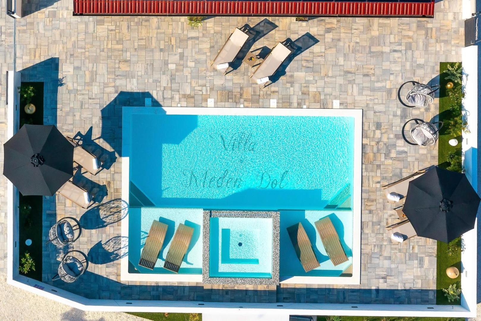New! Luxury Villa Meden Dol With Heated Pool, Hot-Tub, 2 Saunas スクラーディン エクステリア 写真
